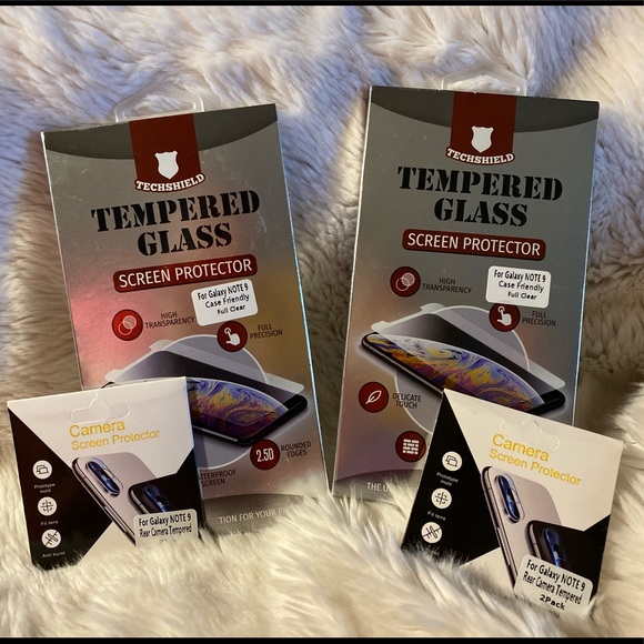 NEW Note 9 Tempered Glass Screen Protectors - Picture 1 of 2